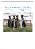 MTE1501 Assignment 4 &lpar;COMPLETE ANSWERS&rpar; 2024 &lpar;602580&rpar; - DUE 20 September 2024 &semi; 100&percnt; TRUSTED Complete&comma; trusted solutions and explanations&period;