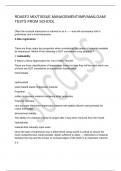 RDAEF2 MIX&sol;TISSUE MANAGEMENT&sol;IMP&sol;AMALGAM&sol; TESTS FROM SCHOOL 