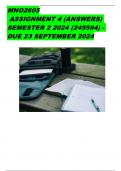 MNO2605 Assignment 4 &lpar;ANSWERS&rpar; Semester 2 2024 &lpar;249594&rpar; - DUE 23 September 2024 100&percnt; satisfaction guarantee