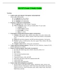 NR327 Exam 2 Study Guides / NR 327 Exam 2 Study Guides (Latest-2022): Maternal-Child Nursing: Chamberlain College of Nursing |Latest and Updated Guide|