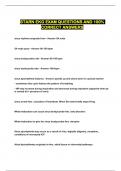 STARN EKG EXAM QUESTIONS AND 100&percnt; CORRECT ANSWERS