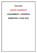 PVL3702 ASSIGNMENT 1 ANSWERS SEMESTER 1 YEAR 2022