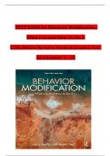 TEST BANK For Behavior Modification&colon; What It Is and How To Do It&comma; 12th Edition by Garry Martin & Joseph J&period; Pear&comma; Verified Chapters 1 - 29&comma; Complete Newest Version