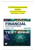 TEST BANK for Financial Accounting&comma; 13th Edition by Thomas and Tietz&comma; All 12 Chapters Covered&comma; Verified Latest Edition