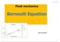 Presentation on Bernoulli Equation
