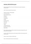 Hondros 2018 160 final exam