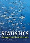 Ohio State University STAT 1350Statistics Concepts and Controversies 9th Edition