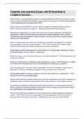 Trugreen &lpar;test practice&rpar; Exam with 99 Questions & Complete Answers&period;