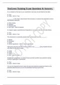 TruGreen Training Exam Questions & Answers&period;
