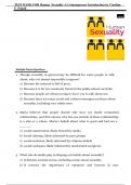 TEST BANK FOR Human Sexuality&colon; A Contemporary Introduction 1st Edition by Caroline Pukall&comma; ISBN&colon; 9780195441352 All Chapters Verified &vert;&vert; Guide A&plus;
