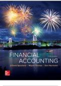 Test Bank Financial Accounting&comma; 5th Edition By Spiceland Latest 2024 &vert;&vert; Complete Guide A&plus;