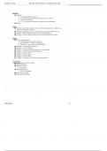 BIO 210 Exam Review - Includes items from each unit
