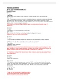 PORTAGE LEARNING NURS 231&colon; Pathophysiology 2022