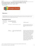 Shadow Health Focused Exam&colon; Alcohol Abuse &lpar;Part 3 of 3&rpar; C487 Psych&sol;Mental Health Clinical
