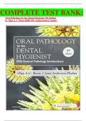 COMPLETE TEST BANK&colon; Oral Pathology for the Dental Hygienist 7th Edition by Olga A&period; C&period; Ibsen RDH MS &lpar;Author&rpar;latest Update