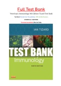 Test Bank Veterinary Immunology 9th Edition Tizard 