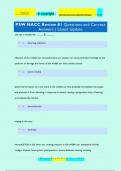 PSW NACC Review &num;1 Questions and Correct  Answers &vert; Latest Update