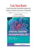 Understanding Pathophysiology 6th Edition Huether McCance Test Bank