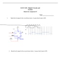 ECET 230 Digital Circuits and Systems (Questions and Answers).