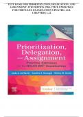 PRIORITIZATION&comma; DELEGATION&comma; AND ASSIGNMENT&comma; 5TH EDITION&comma; PRACTICE EXERCISES FOR THE    NCLEX EXAMINATION