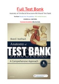 Anatomy of Orofacial Structures 8th Brand Test Bank