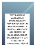 Halter: Varcarolis’ Foundations of Psychiatric Mental Health Nursing: A Clinical