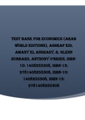 Test Bank for Economics (Arab.