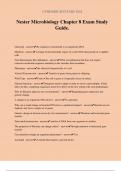Nester Microbiology Chapter 8 Exam Study Guide&period;