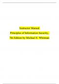 Principles Of Information Security&comma; 7th Edition