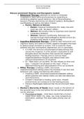 Exam &lpar;elaborations&rpar; NUR 2488 &sol; NUR2488 &lpar;NUR2488&rpar; Mental Health Exam 1 Study Guide Complete