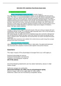 Exam (elaborations) NSG 6420 (NSG6420) NSG 6420: FNP I Adult/Gero Final Review Study Guide