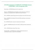 ENN1504 Assignment 2 &lpar;COMPLETE ANSWERS&rpar; Semester 2 2024&lpar;198457&rpar; - DUE 18 September 2024
