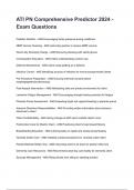 ATI PN Comprehensive Predictor 2024&sol;2025 Exam Questions With Verified Solution&period;