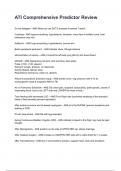 ATI Comprehensive Predictor Review Exam 2024&sol;2025 Questions With Completed & Verified Solution&period;