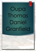 Oupa Thomas Daniel Granfield 