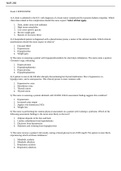 Exam (elaborations) NUR 265 Exam 3 Endocrine Questions