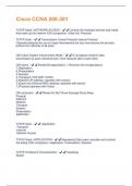 CCNA 200-301 EXAM PACKAGE DEAL WITH COMPLETE SOLUTIONS