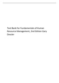 Test Bank for Fundamentals of Human Resource Management, 2nd Edition Gary Dessler.pdf