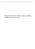 Test Bank Basic Nursing Thinking, Doing, and Caring 2nd Edition by Leslie S. Treas..pdf