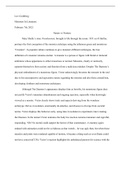 Frankenstein Essay&comma; Why Victor was the monster