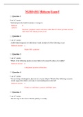 NURS I6541 Midterm Exam 5 Questions and Answers