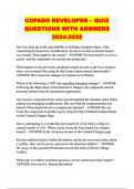 COPADO DEVELOPER &ndash; QUIZ QUESTIONS WITH ANSWERS 2024-2025
