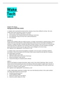 Wake Tech NUR 112exam 1 practice questions
