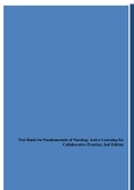 Nursing, Theory, and Professional Practice    Yoost & Crawford: Test Bank for Fundamentals of Nursing: Active Learning for Collaborative Practice, 2nd Edition