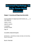Abnormal Psychology 7th Ed By Susan Nolen Hoeksema
