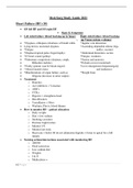 Medical Surgical Study Guide 2021