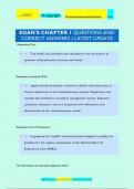 EGAN'S CHAPTER 1 QUESTIONS AND  CORRECT ANSWERS &vert; LATEST UPDATE