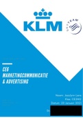 ce6: Whitepaper  Marketingcommunicatie &  Advertising KLM