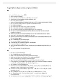 Zelfgemaakte vragen + antwoorden die de hoorcolleges van FABA104 samenvatten