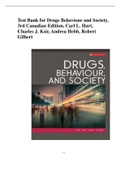 Test Bank for Drugs Behaviour and Society, 3rd Canadian Edition